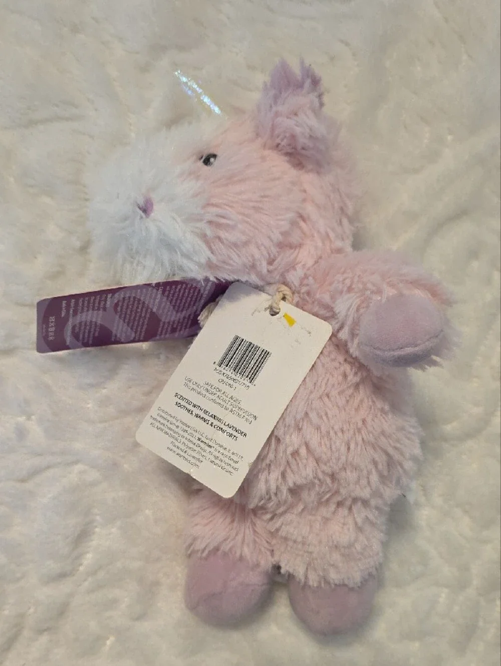 Warmies Plush Unicorn Heat Buddy - Pink
